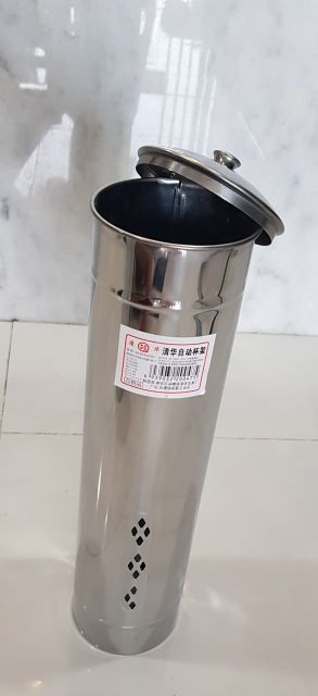 Hộp/ống inox dùng rút ly giấy ly nhựa