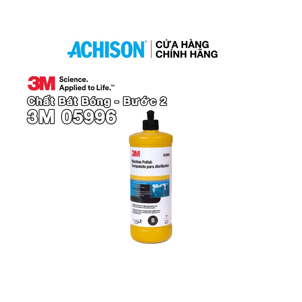 Dung dịch đánh bóng 3 bước 3M Chăm sóc xe-đánh bóng ô tô- đánh bóng 3M xi đánh bóng cao cấp cho xe hơi