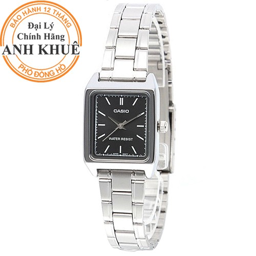 Đồng hồ nữ dây kim loại Casio chính hãng Anh Khuê LTP-V007D-1EUDF