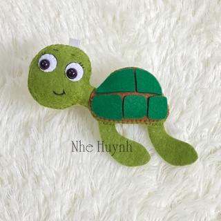 Móc Khóa Vải Nỉ Rùa Biển (A019)