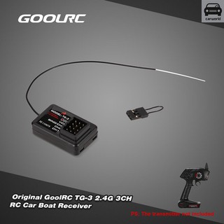 Bộ nhận tín hiệu GoolRC TG-3 2.4G 3CH cho bộ phát GoolRC TG3 AUSTAR AX5S của xe hơi/ tàu điều khiển từ xa tiện dụng