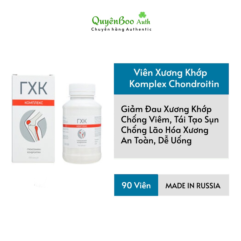 Viên Uống Xương Khớp Glucosamin Nga Hộp 90 Viên