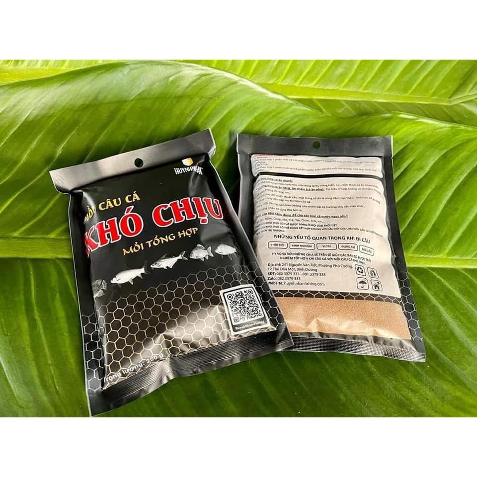 Mồi câu Khó Chịu siêu nhạy gói 250gram