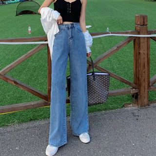 Quần jeans ống suông