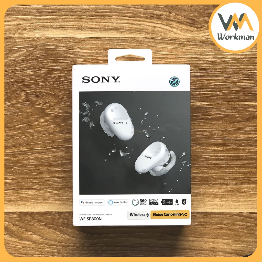 Tai Nghe Không Dây Thể Thao Chống Ồn Sony SW-SP800N - Kết Nối Bluetooth - Bass Mạnh - Chống nước IPS5 - HÀNG CHÍNH HÃNG