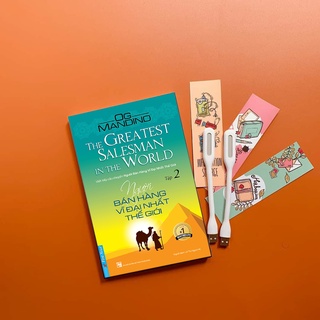 bookmark xinh xắn - Người Bán Hàng Vĩ Đại Nhất Thế Giới (tập 2) - FREESHIP XTRA