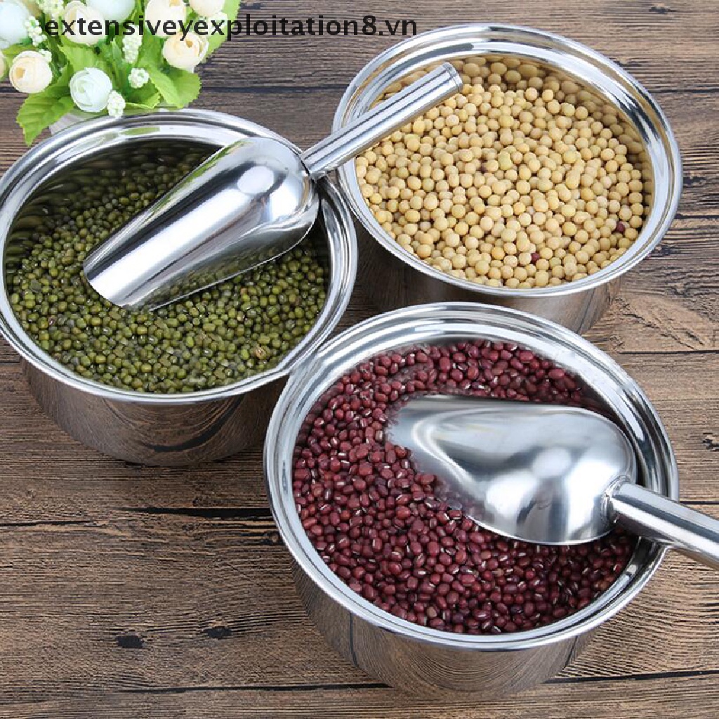 Muỗng Múc Đá / Kẹo Bằng Thép Không Gỉ Tiện Dụng