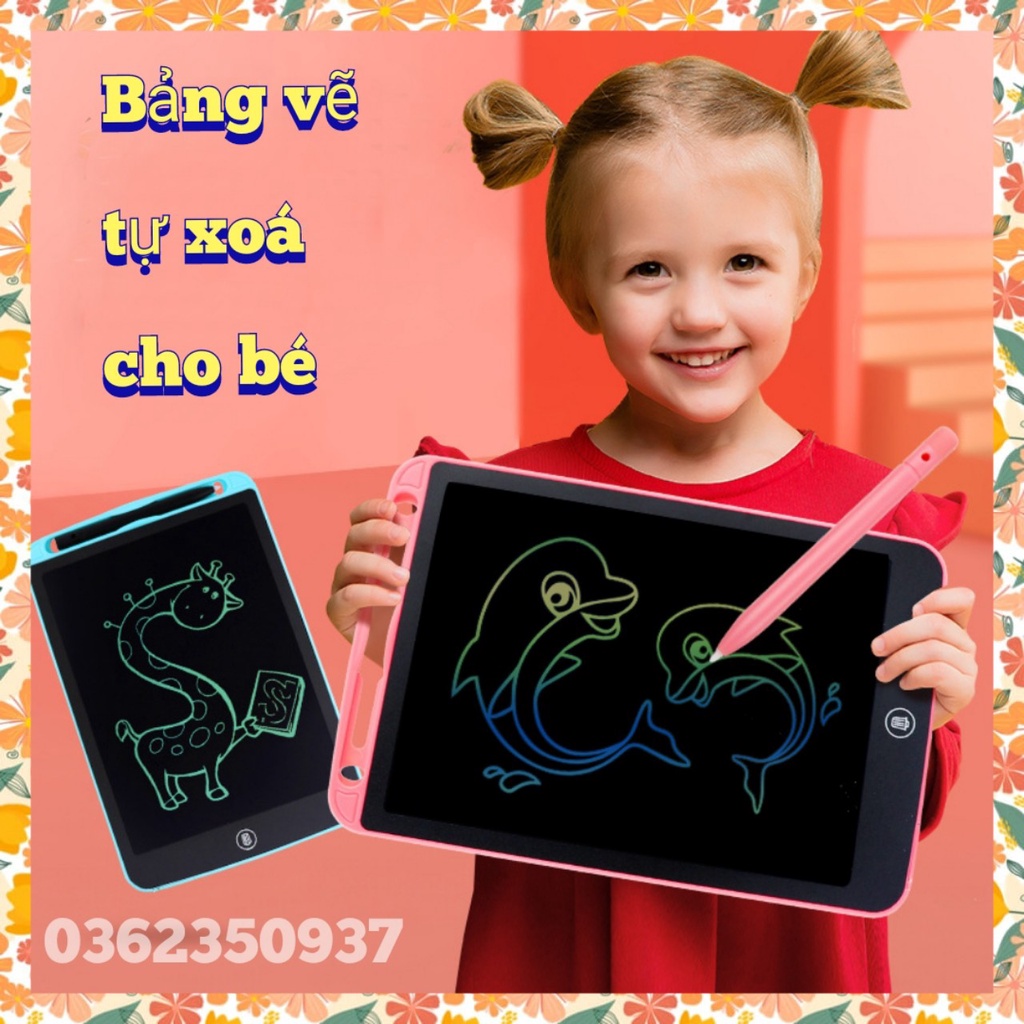 ''Chuyên Sỉ''Bảng vẽ điện tử LCD𝑭𝑹𝑬𝑬𝑺𝑯𝑰𝑷Bảng Viết Tự Xóa Thông Minh Thúc Đẩy Tư Duy Sáng Tạo Cho bé Đồ Chơi Thông Minh
