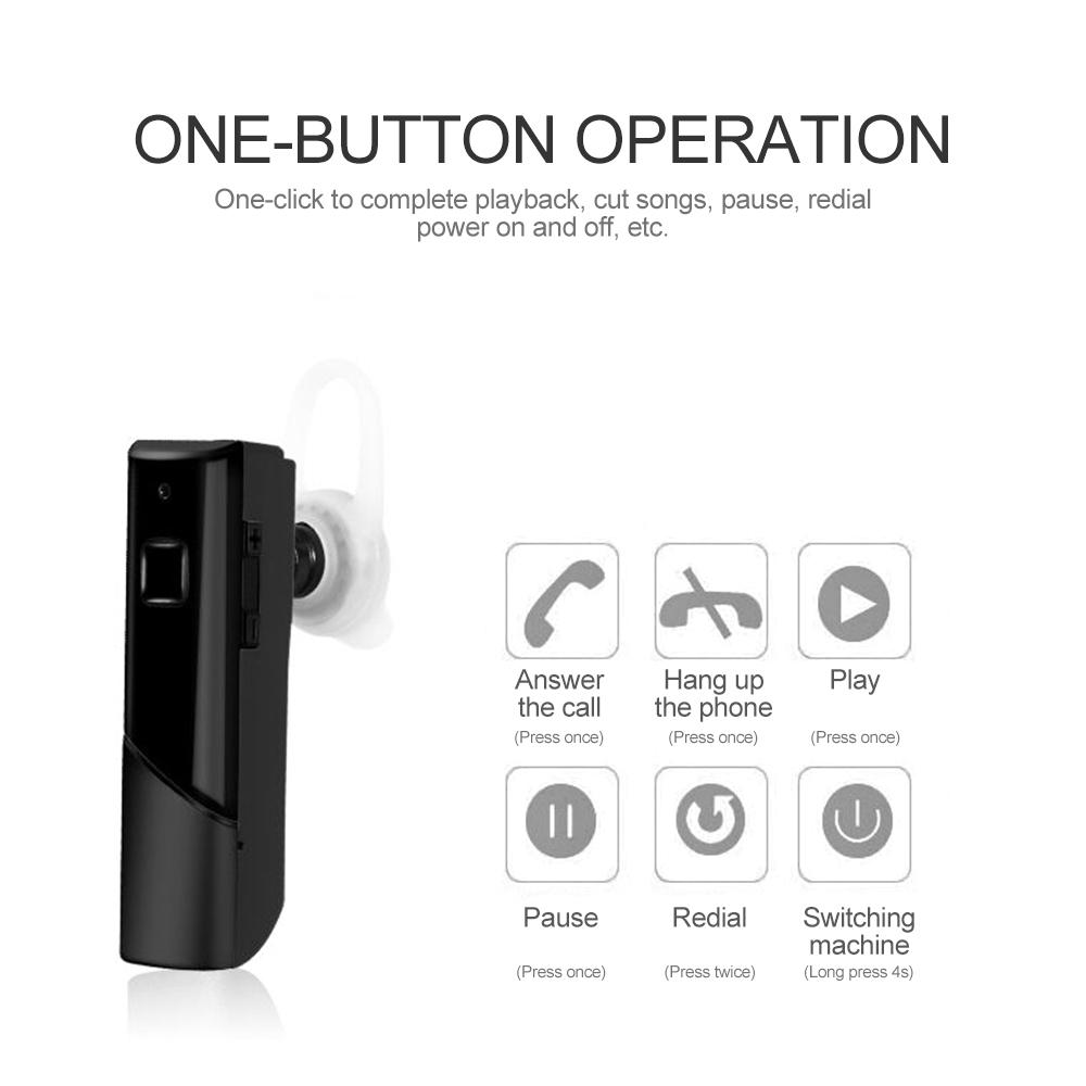Wireless Bluetooth 4.1 Stereo HeadSet Handsfree Earphone For iPhone Samsung LG