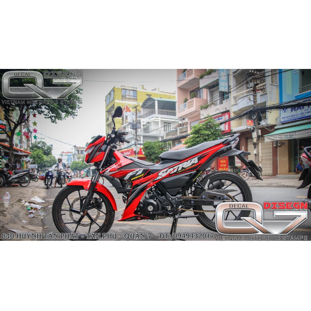 TEM RỜI RAIDER FI ĐỎ ĐEN