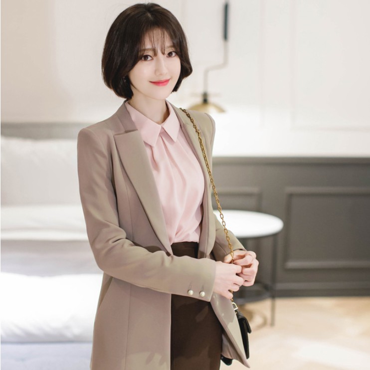 Áo sơ mi nữ trắng công sở Chunxuu, thiết kế nhẹ nhàng thanh lịch - XU13