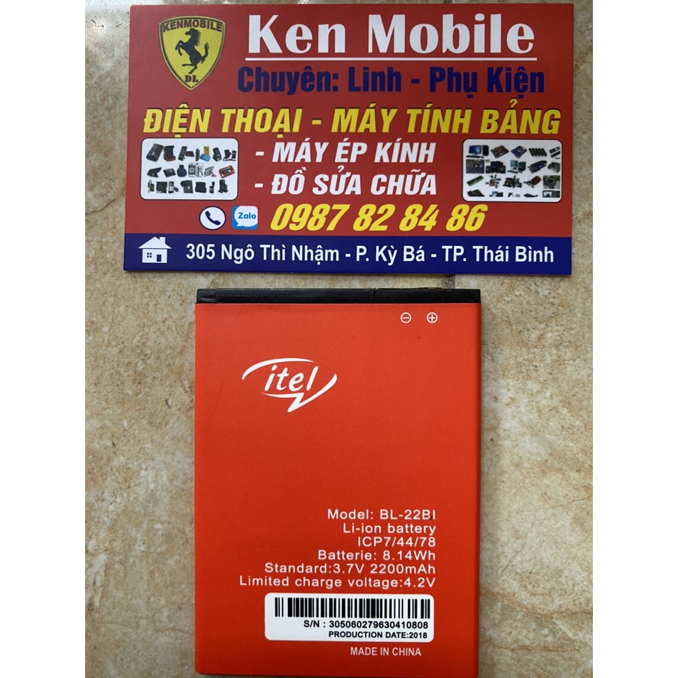 Pin ITEL: BL-22Bi/BL-27Bi/BL-25Bi/BL-39Fi/BL-21Bi/BL-19Ci/BL-15Bi/BL-14Ai/BL-24Ei
