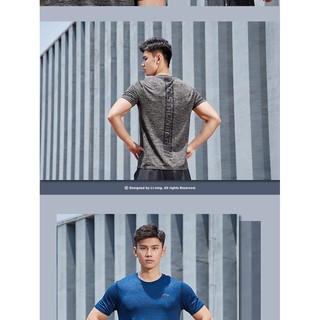Áo phông nam Lining ATSP095, AYSP001