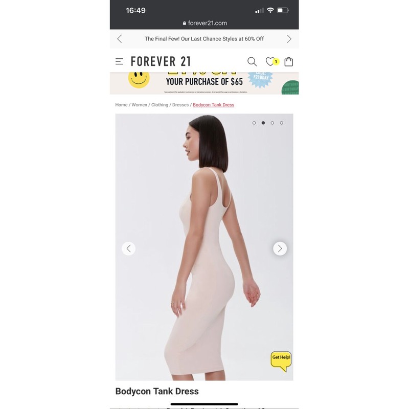 Đầm body F21 dư xịn