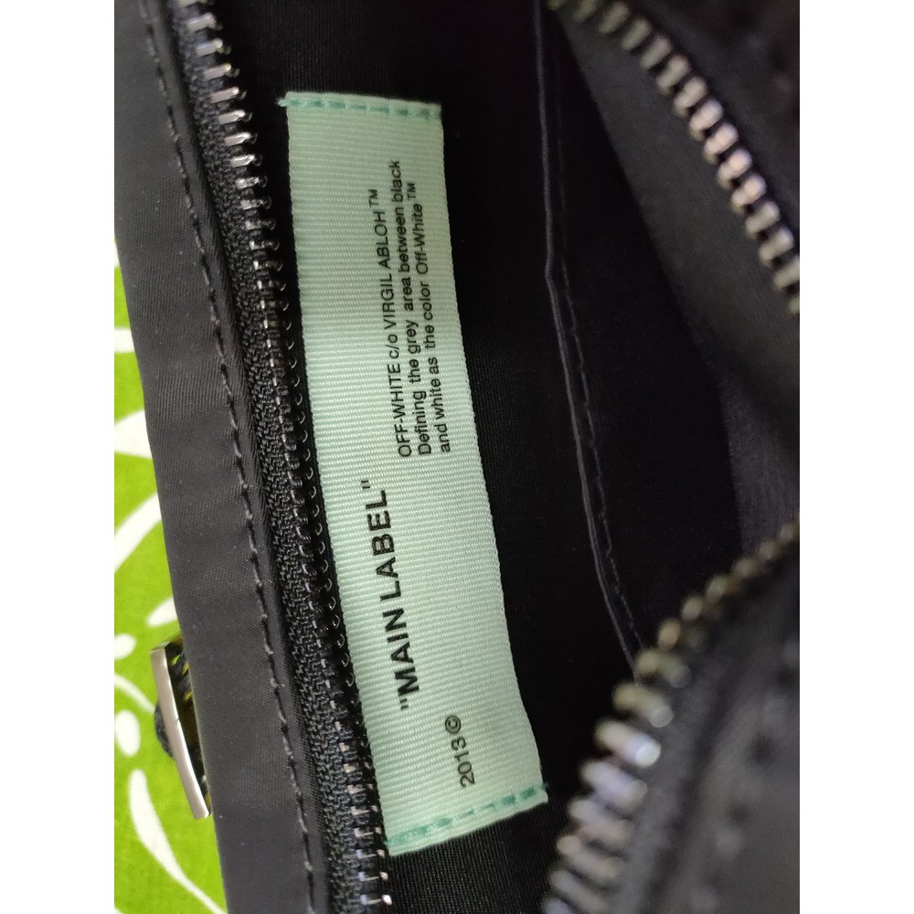 Túi đeo chéo Off White logo patch bag ss20