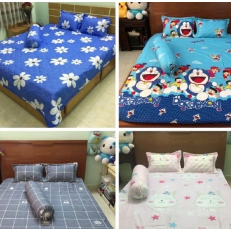 tách lẻ ga nệm cotton boly dễ thương