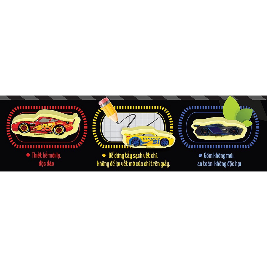 Gôm tẩy Thiên Long TP-E020 /CA  - Gôm hình siêu xe ô tô E020