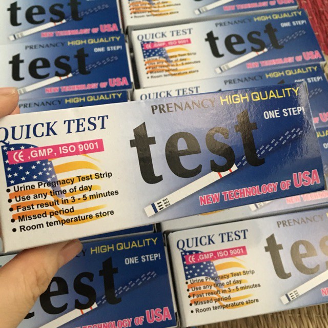 Combo 10 Que Test thử thai nhanh