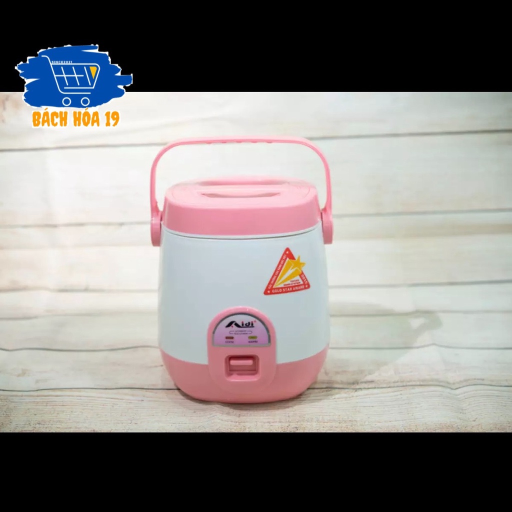 [Giá Hủy Diệt] (HÀNG CHÍNH HÃNG ) NỒI CƠM ĐIỆN AIDI MINI RICE CÔOKER (0.6L)-ảnh thật