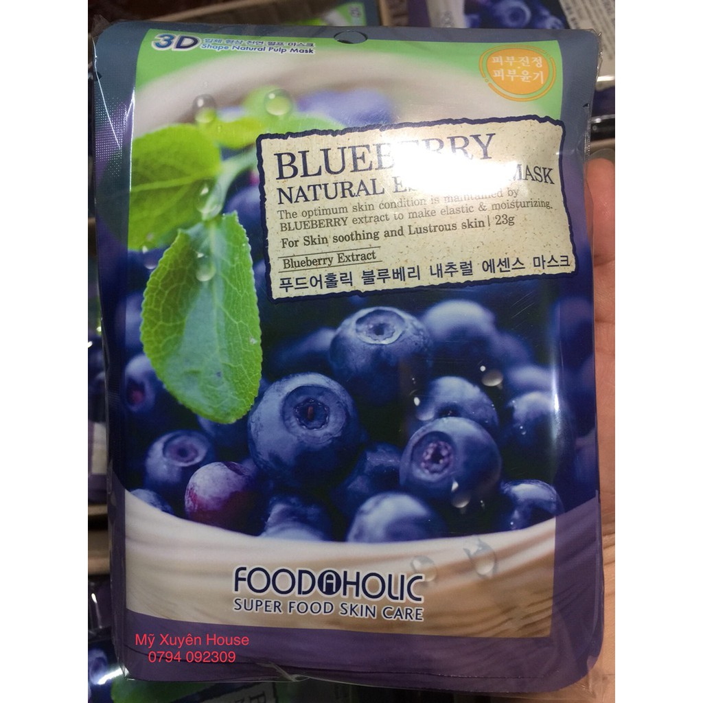 Mặt Nạ 3D Foodaholic Chính Hãng Hàn Quốc | BigBuy360 - bigbuy360.vn