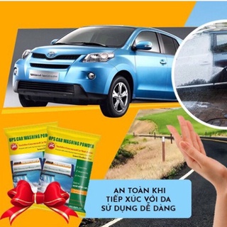 Combo 10 gói bột rửa xe không chạm ops rửa cực sạch