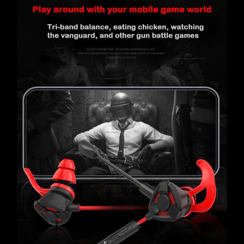 Tai Nghe Nhét Tai zzz Chống Ồn Kèm Mic Chuyên Dùng Chơi Game