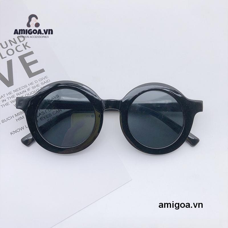 ✨✨Kính Râm Trẻ Em Tròn Mờ Thích Hợp Cho Bé 1-8 Tuổi