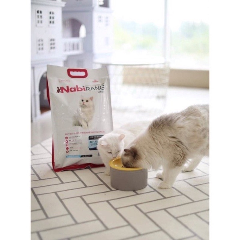 (Ship siêu tốc 1 giờ) Thức ăn cho mèo hạt Nabirang 1kg, catsrang 1kg Hàn Quốc, thức ăn dành cho mọi lứa tuổi