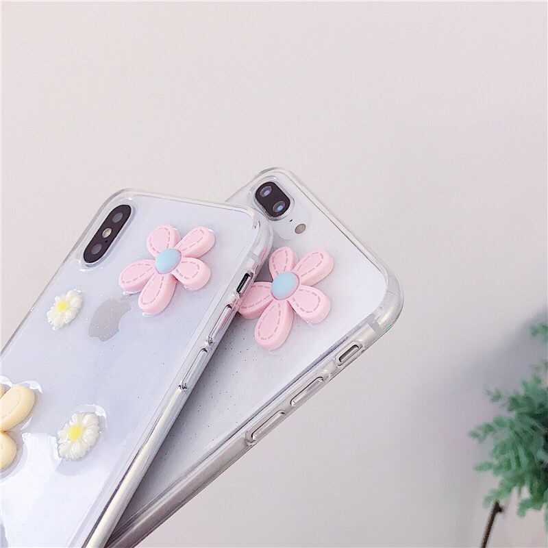 Ốp Điện Thoại Cao Su Mềm Hình Hoa Lấp Lánh Cho Samsung Galaxy S22 Plus S21 Ultra S21 FE A33 A53 A73 A13 A03 A03S M52
