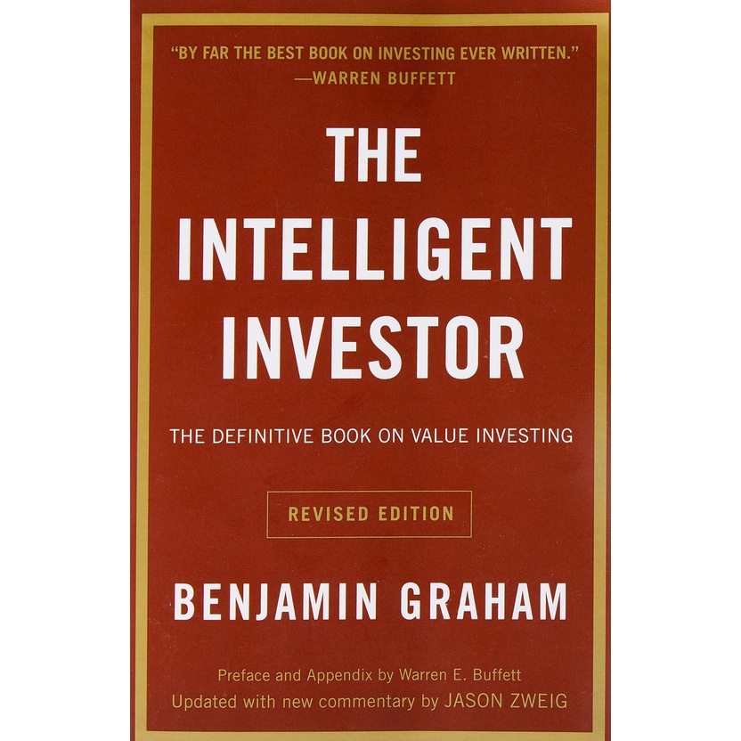 Sách - The Intelligent Investor: The Definitive Book on Value Inv by Benjamin Graham,Jason Zweig (US edition, paperback)