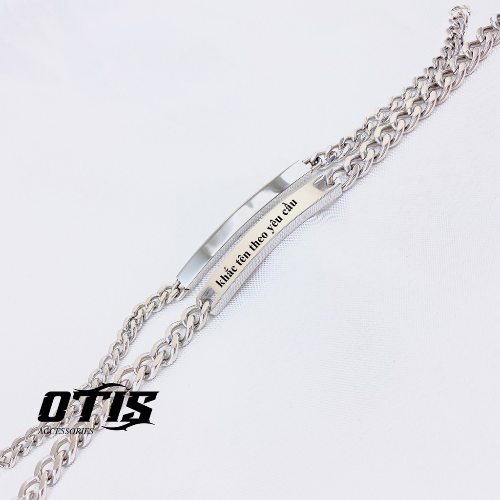 Vòng Tay Bạch Kim - Khắc Tên Theo Yêu Cầu [Bảo Hành Vĩnh Viễn]
