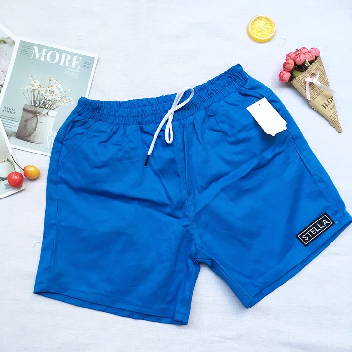 Quần đùi nữ từ 45kg-50kg Quần sọt vải kaki Lưng Thun - QU06 | BigBuy360 - bigbuy360.vn