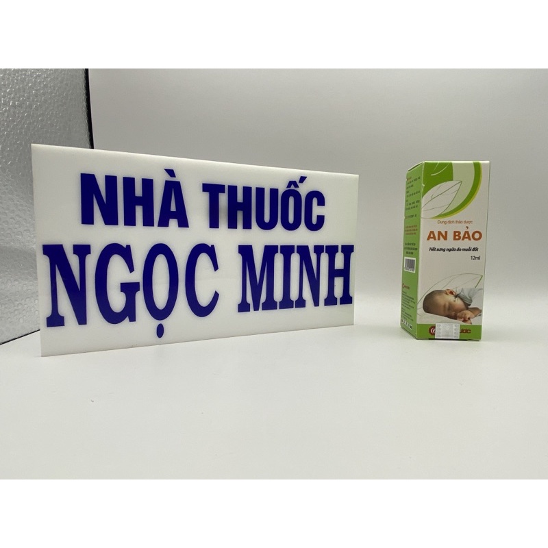 ✅ [Chính Hãng] Dung dịch thảo dược An Bảo Làm dịu các vết mũi đốt, côn trùng cắn, Làm mát da.
