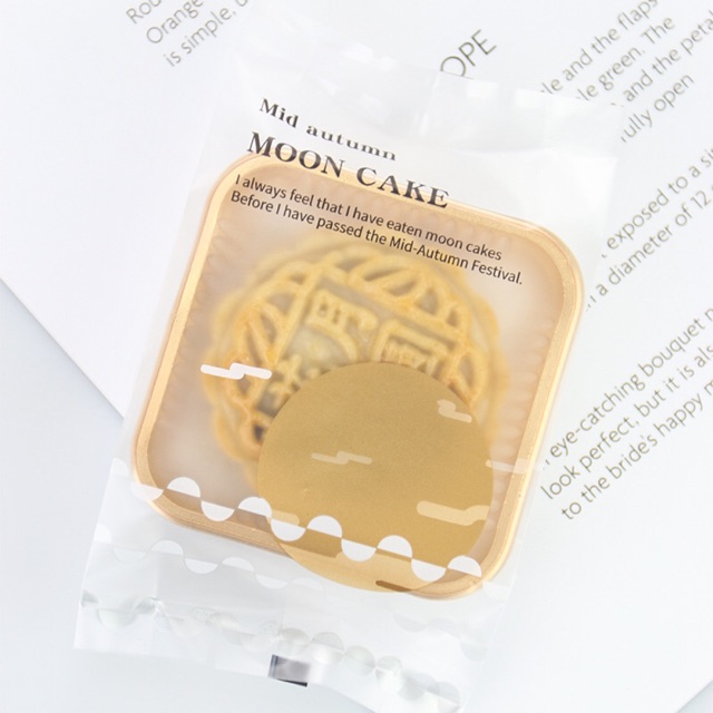 100 bộ khay túi trung thu bánh 50 gam