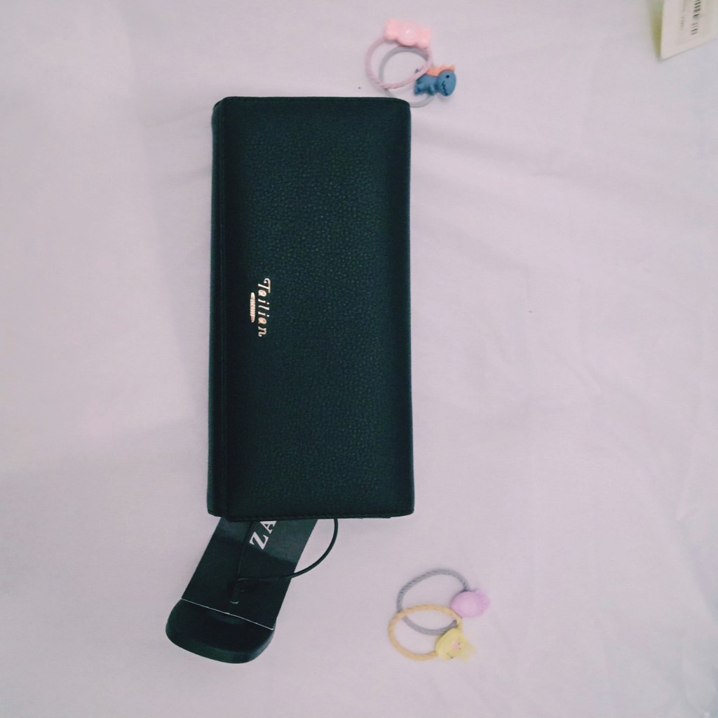 ví dài cầm tay nữ Tailian cao cấp sang trọng phong cách vintage Queenshop