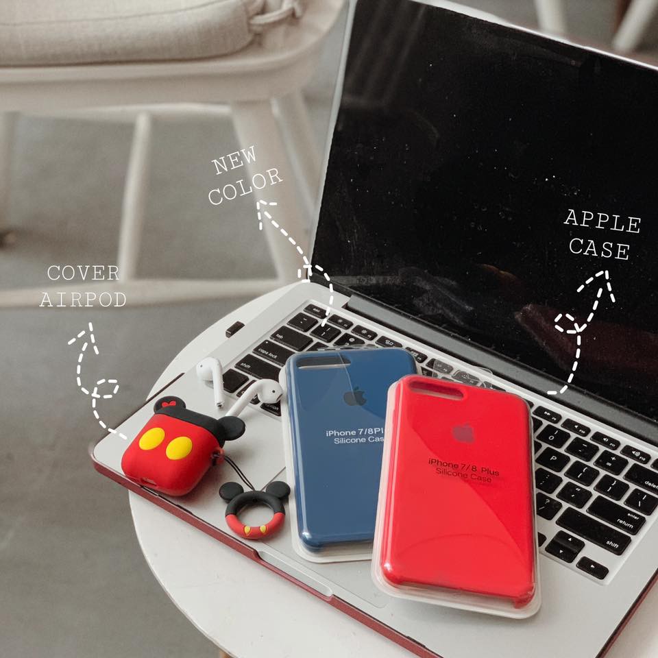 Ốp Lưng / Case Iphone 7Plus-8Plus / Apple Silicon - Chống Dơ