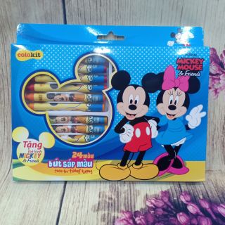 Bút sáp màu clolokit cr-c030/mi, 24m