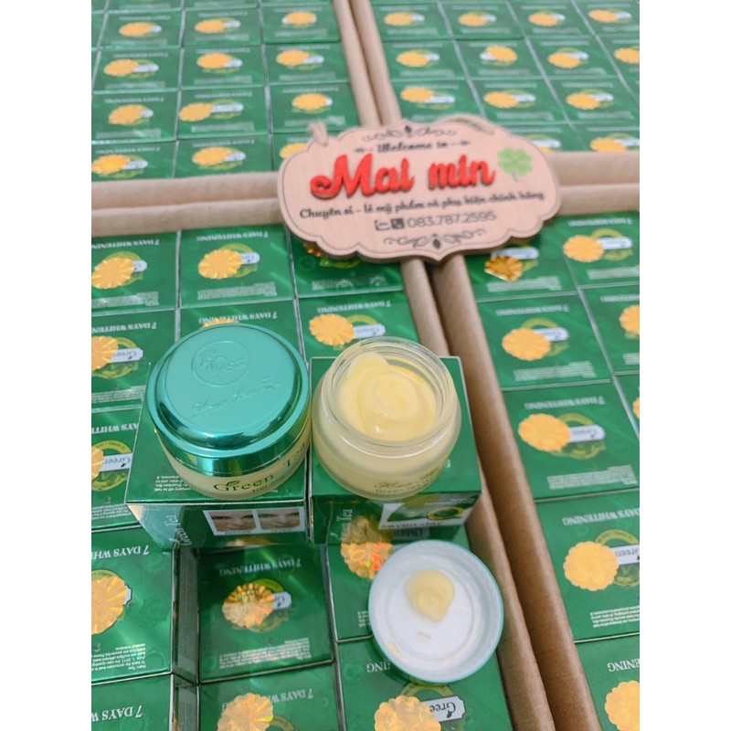 Kem Trà Xanh Trắng Da 7 Ngày Green Tea - Đài Loan | BigBuy360 - bigbuy360.vn