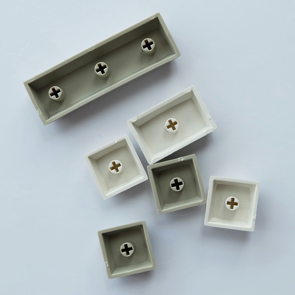 PBT XDA Profile 165 Phím Keycaps Dye Thăng hoa ANSI Layout Theme Keyset cho Bàn phím chơi game Công tắc Cherry MX