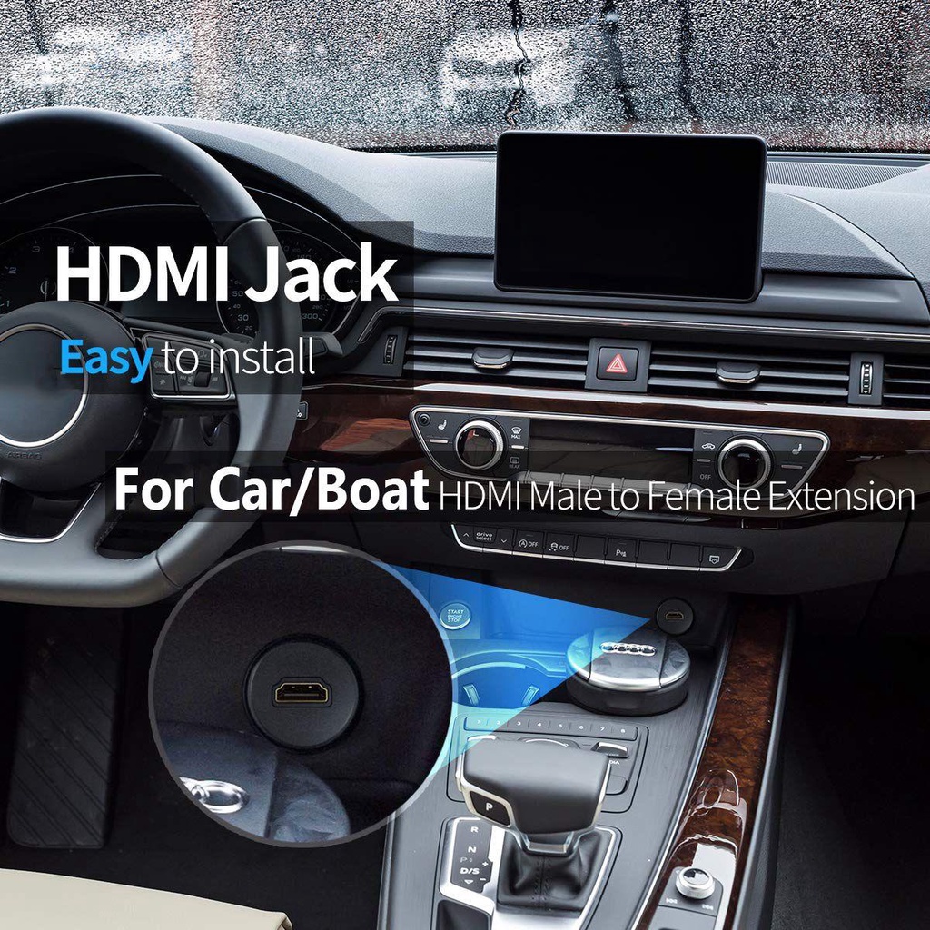 Dây Cáp HDMI Chống Thấm Nước Gắn Bảng Điều Khiển Dành Cho Tàu Thuyền