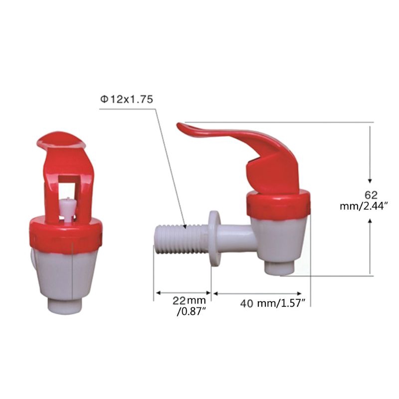 Van Rót Rượu Vang 12mm