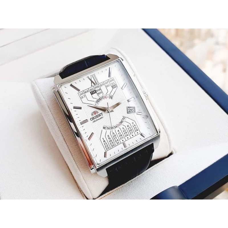 ĐỒNG HỒ NAM CHÍNH HÃNG ORIENT LỊCH VẠN NIÊN - FEUAG005WH | BigBuy360 - bigbuy360.vn