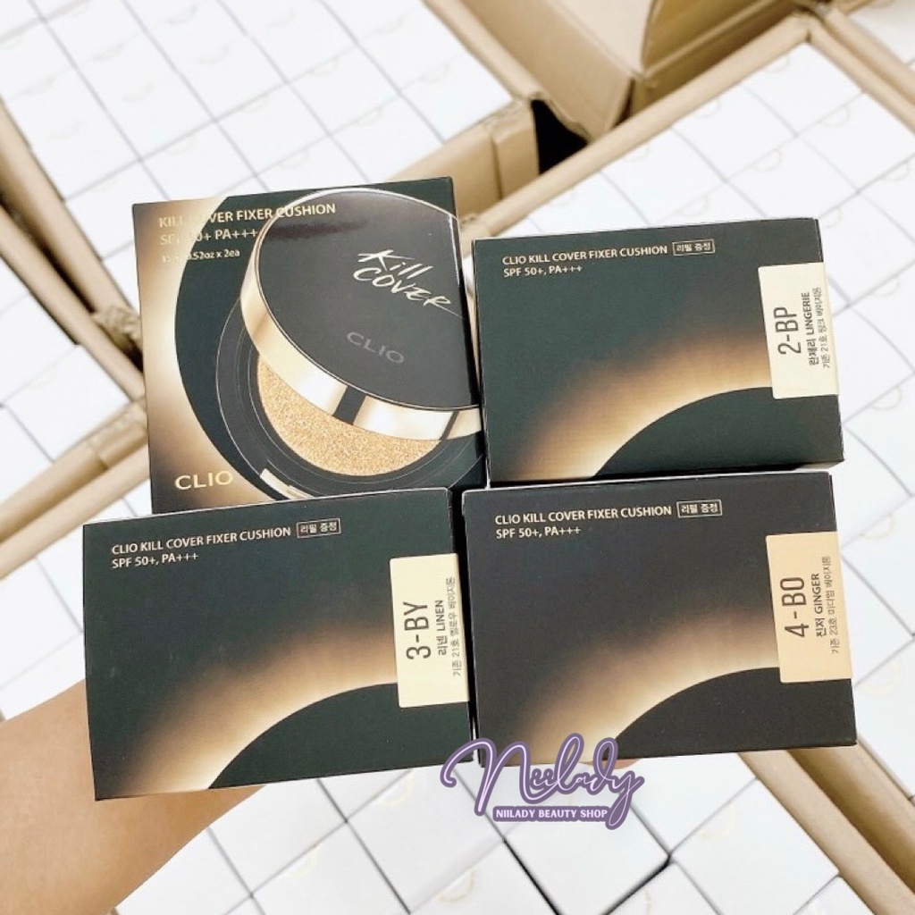 Phấn nước Clio Kill Cover Fixer Cushion
