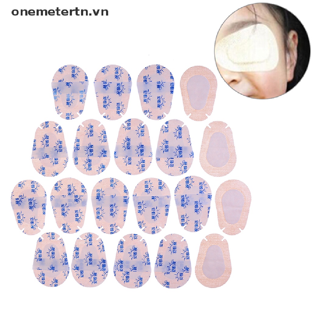 Onemetertn set 20 Miếng Dán Mắt Kính Chỉnh Hình Mềm Mại Có Thể Tái Sử Dụng Cho Trẻ Em