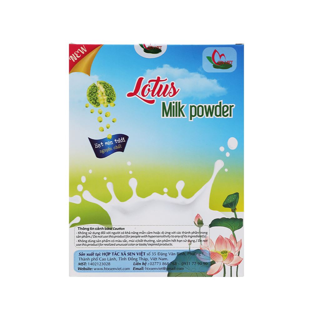Bột sữa sen Sen Việt hộp 300g