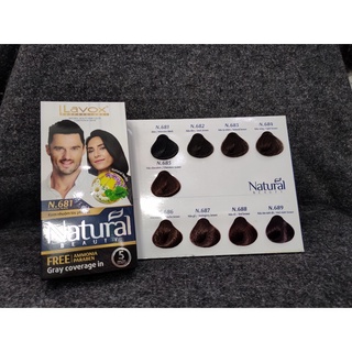 Nhuộm phủ bạc NATURAL lavox