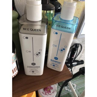  Cặp Dầu Gội Xả Bee Queen 800ml x2