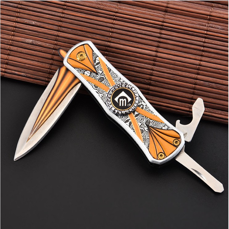 Dao Phượt Cao Cấp Tích Hợp Con Quay Spiner