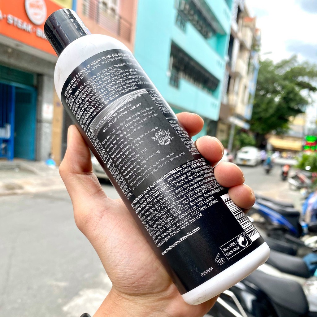 (SALE GIÁ GỐC) Dầu gội Tạo Phồng Và Làm Dày Amped Up Tigi Bed Head Rockaholic volume 355ml | BigBuy360 - bigbuy360.vn
