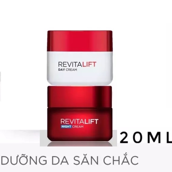 (mini 20ml) Kem Dưỡng Săn Chắc Da Và Giảm Nếp Nhăn L'Oreal Paris Revitalift